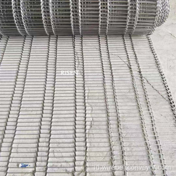 Jual panas stainless steel wire mesh belt